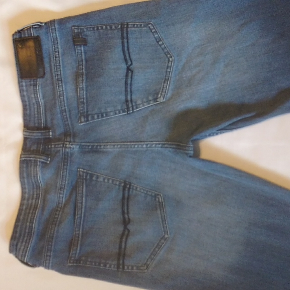 Buffalo David Bitton Jackson-X Straight Leg Denim Blue Jeans 34 X 34 - Picture 8 of 8